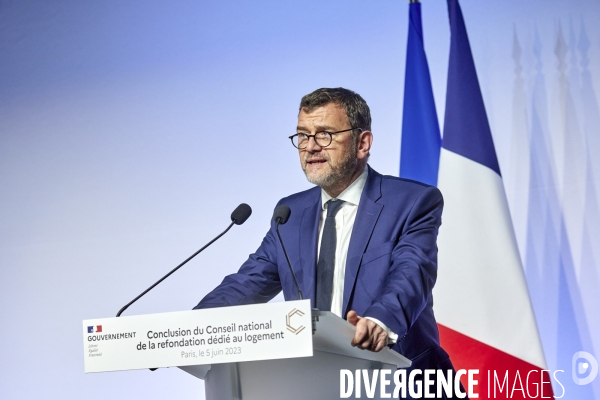 Conclusion du Conseil national de la refondation dédié au Logement 