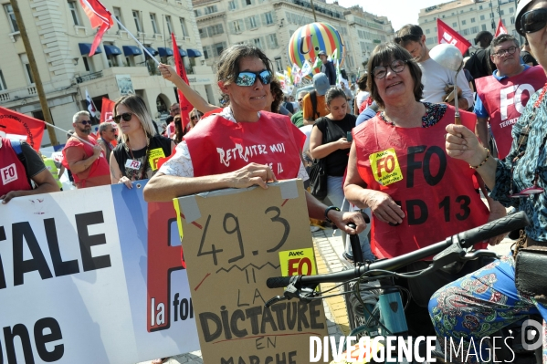 Marseille manifestation du 06 2023