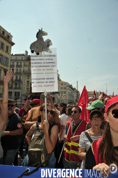 Marseille manifestation du 06 2023