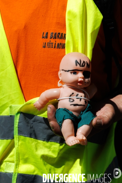 Quatorzième journée de mobilisation contre la réforme des retraites à Nantes