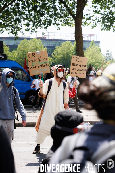Quatorzième journée de mobilisation contre la réforme des retraites à Nantes
