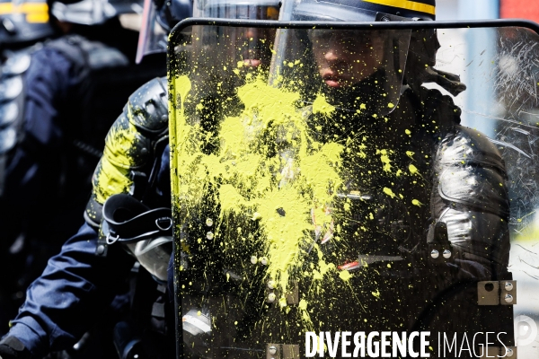 Quatorzième journée de mobilisation contre la réforme des retraites à Nantes