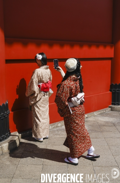 Asakusa et son temple senso-ji a tokyo