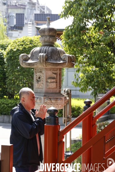 Asakusa et son temple senso-ji a tokyo