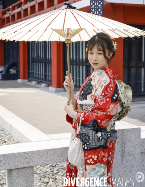 Asakusa et son temple senso-ji a tokyo