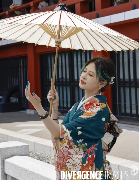 Asakusa et son temple senso-ji a tokyo