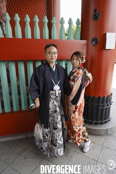 Asakusa et son temple senso-ji a tokyo