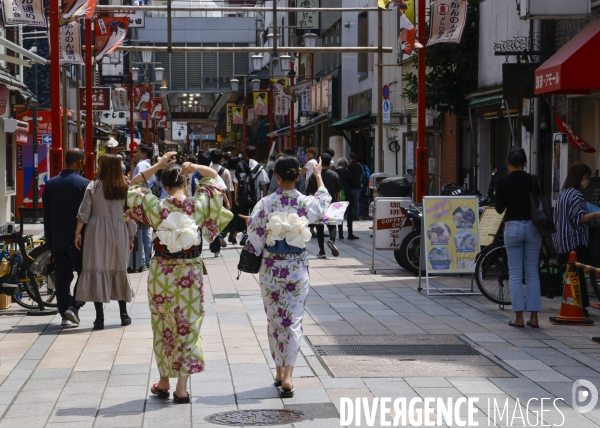 Asakusa et son temple senso-ji a tokyo
