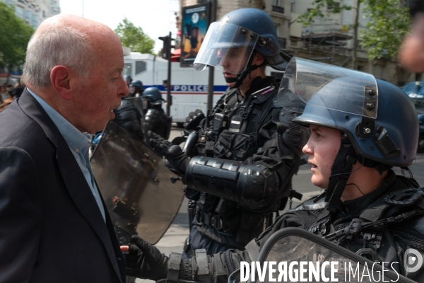 Manifestation contre la réforme des retraites.