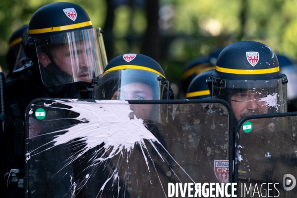 Manifestation contre la réforme des retraites.