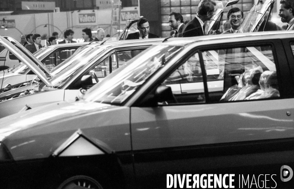 Salon de l automobile 1986