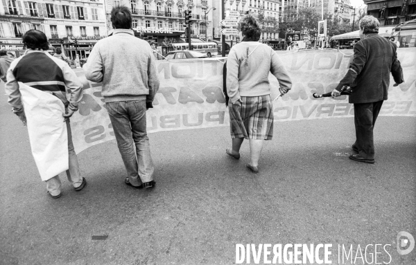 Manifestation de la fonction publique