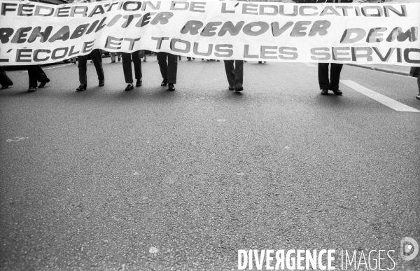 Manifestation de la fonction publique