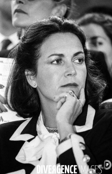 Déplacement du président François Mitterrand à Montpellier