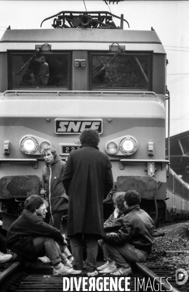 Grève SNCF, gare du Nord