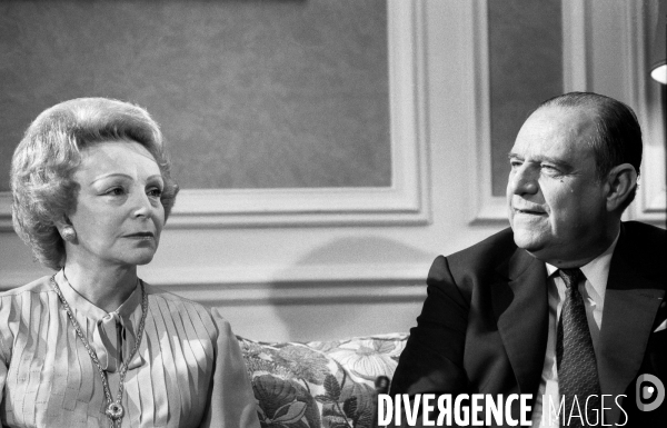 Eve et Raymond Barre invits de  Question  domicile 