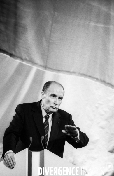 Meeting de Franois Mitterrand  Rennes