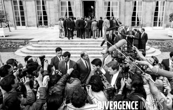 Premier conseil des ministres du gouvernement Rocard