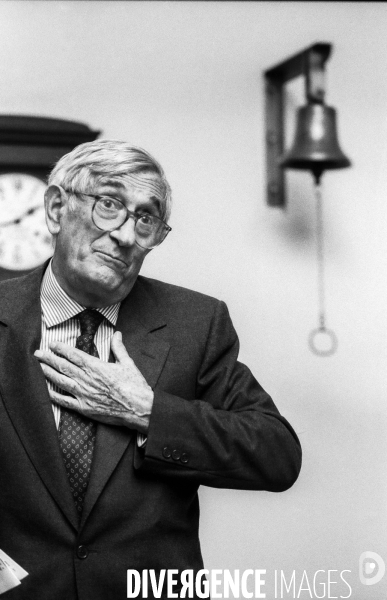 Visite de Jean-Pierre Soisson chez Danone