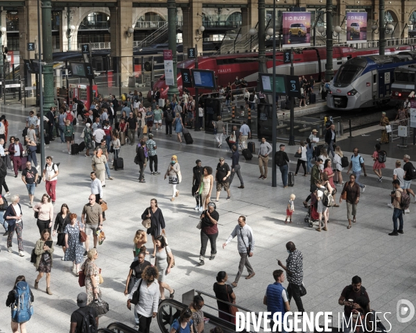 Gare du Nord, halle des grandes lignes