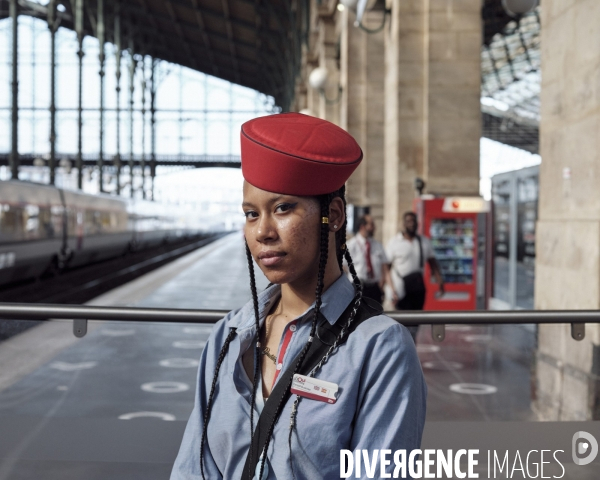 Gare du Nord, Daniela M. Contrleuse du TGV InOui