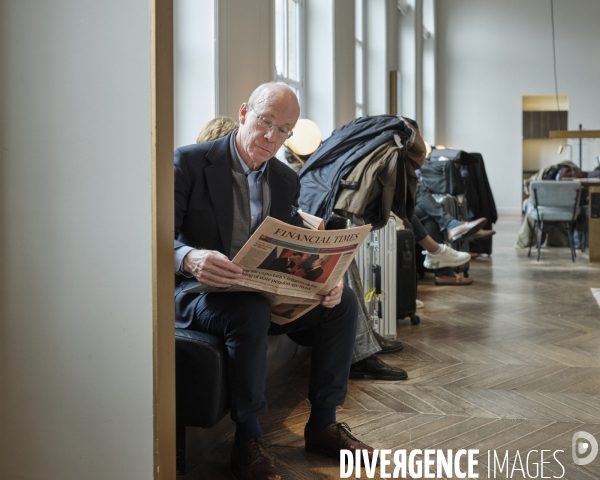 Gare du Nord,  Les salons Business Premier. Ils sont réservés aux voyageurs Business Premier et aux titulaires de la Carte Blanche Eurostar™