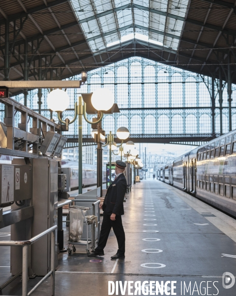 Gare du Nord, chef de TER