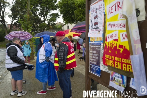 Retraites, pluie et secheresse