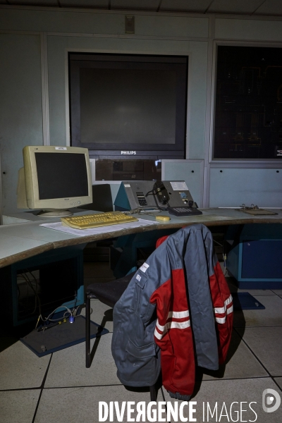 Hauts fourneaux de l’usine de Florange, état des lieux dix ans après l’arrêt. Juin 2023.