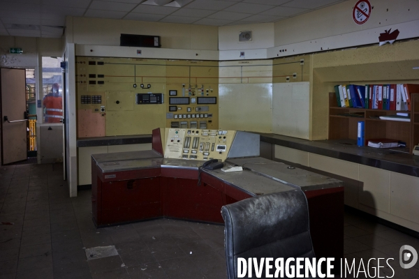 Hauts fourneaux de l’usine de Florange, état des lieux dix ans après l’arrêt. Juin 2023.