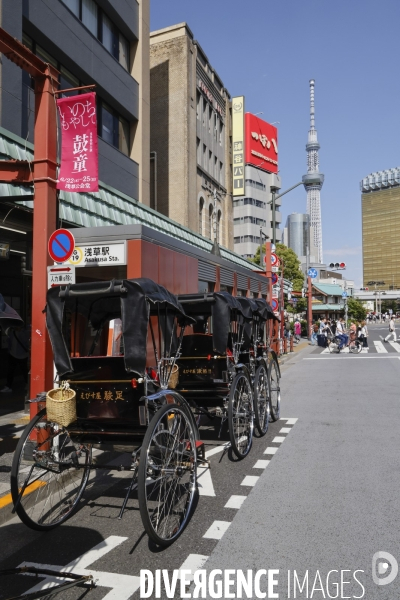 Faire une balade asakusa a tokyo en rickshaw