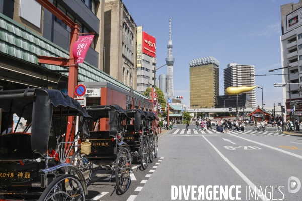 Faire une balade asakusa a tokyo en rickshaw