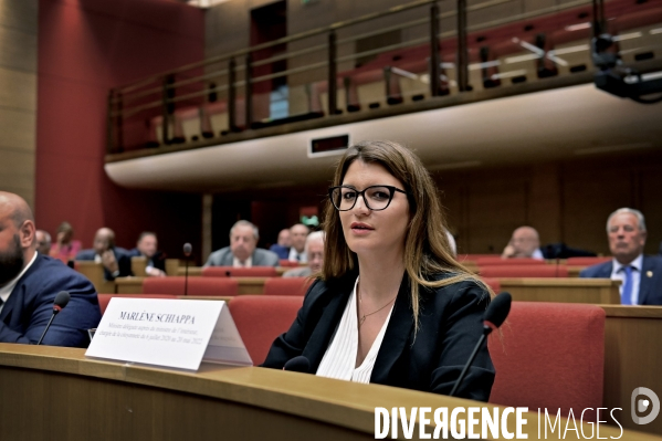 Fonds Marianne / Audition de marlène schiappa