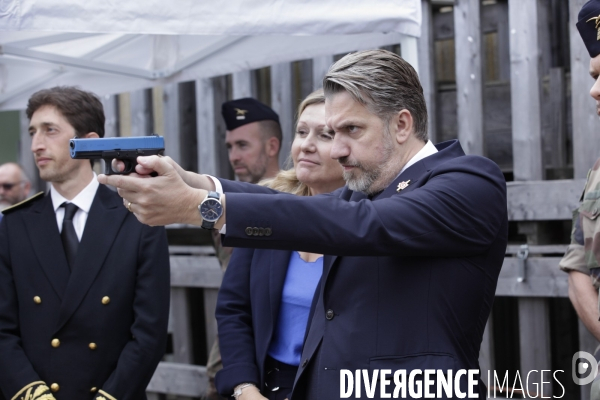 Yaël Braun-Pivet, Pdte de l Assemblée nationale visite une base militaire