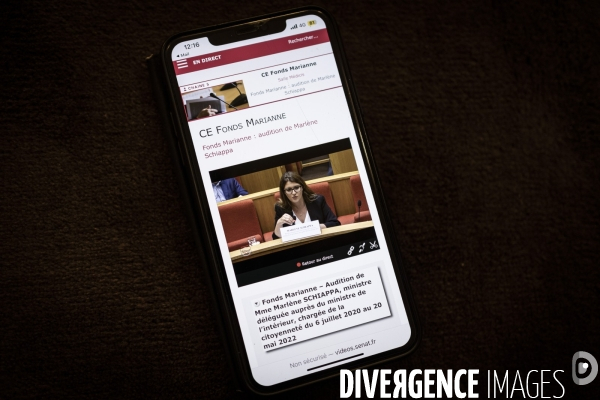 Fonds Marianne, audition de Marlène Schiappa