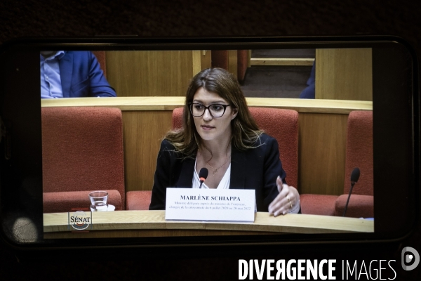 Fonds Marianne, audition de Marlène Schiappa