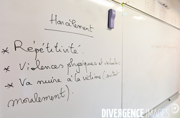 Heure de sensibilisation au harcèlement et au cyberharcèlement à l ecole