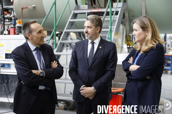 Yaël Braun-Pivet, Pdte de l Assemblée nationale visite une base militaire