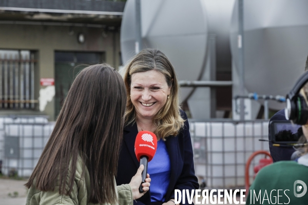 Yaël Braun-Pivet, Pdte de l Assemblée nationale visite une base militaire