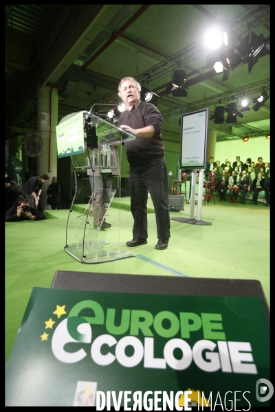 Meeting de europe-ecologie pour le lancement de la campagne des elections regionales 2010