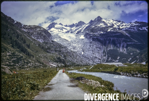 Glacier du Rhône 1975
