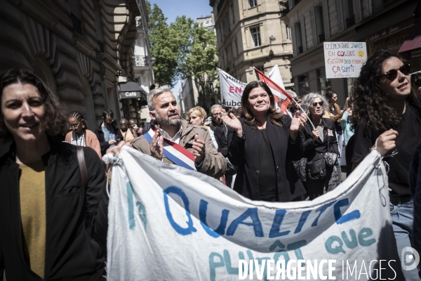 « Le 93 se soulève », manifestation devant le ministère de l éducation