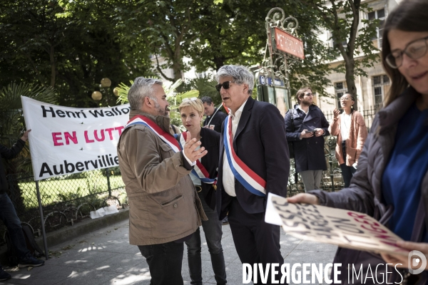 « Le 93 se soulève », manifestation devant le ministère de l éducation