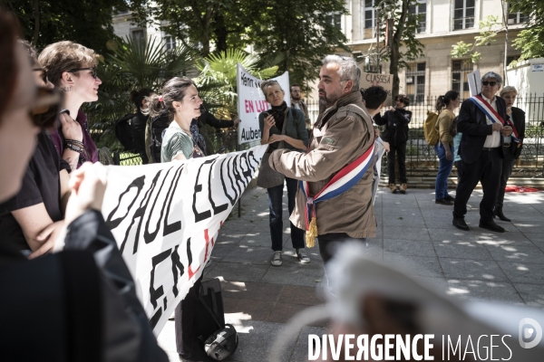 « Le 93 se soulève », manifestation devant le ministère de l éducation