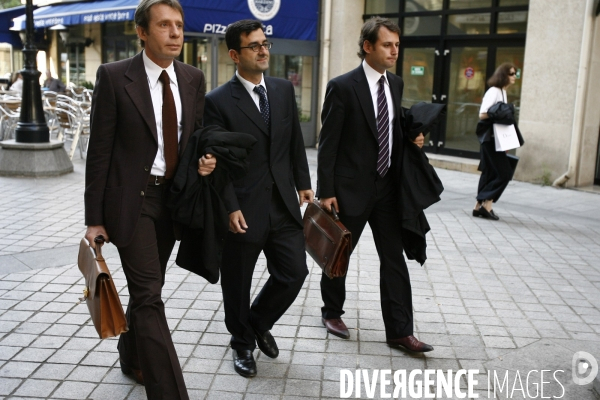 Imad lahoud entendu par les juges dans l affaire clearstream
