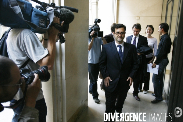 Imad lahoud entendu par les juges dans l affaire clearstream