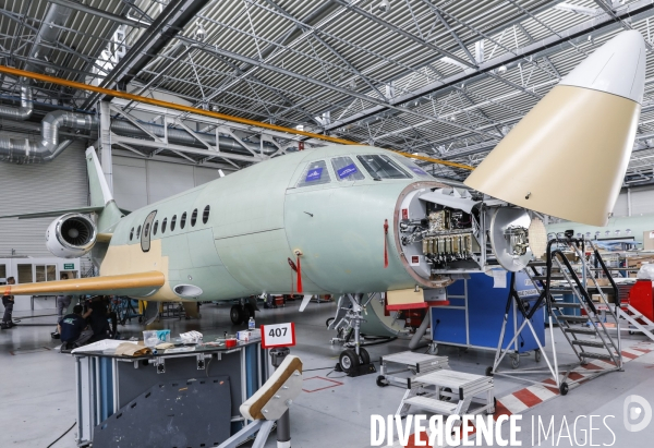Construction du Rafale chez Dassault Aviation à Mérignac