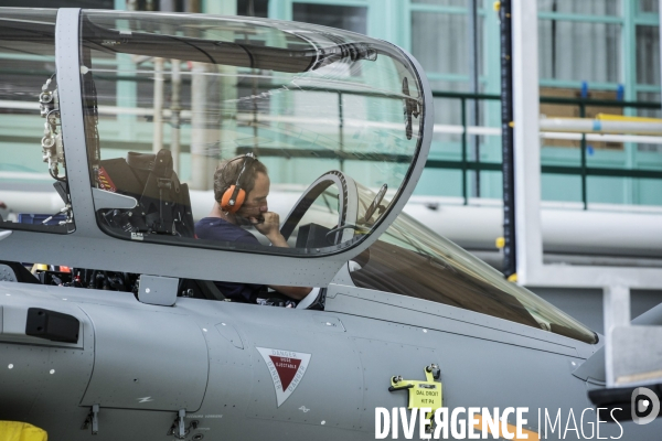 Construction du Rafale chez Dassault Aviation à Mérignac