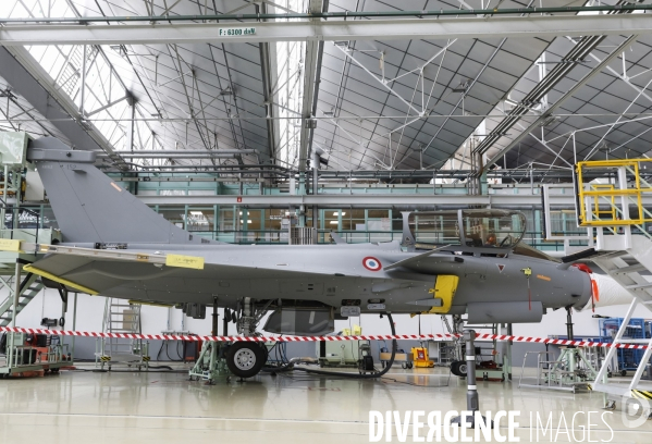 Construction du Rafale chez Dassault Aviation à Mérignac