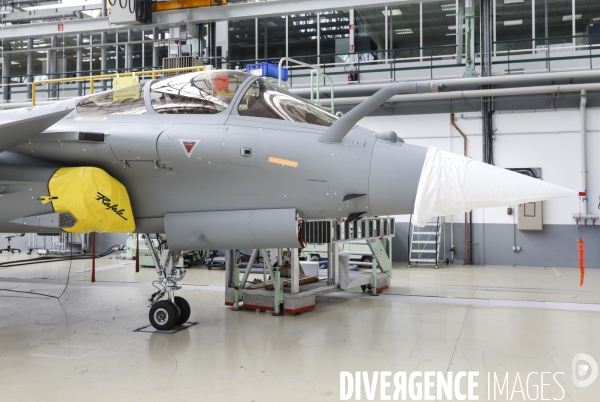 Construction du Rafale chez Dassault Aviation à Mérignac